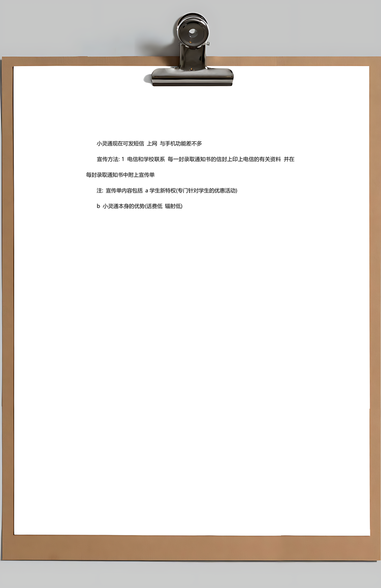 产品市场营销策划Word模板