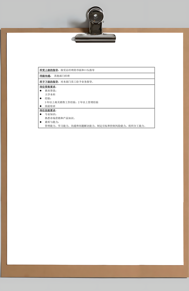 长话业务事业部Word模板