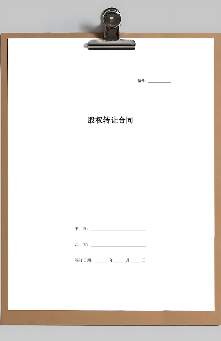 股权转让合同协议书范本转让至持股平台Word模板