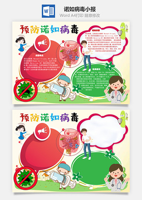 小报Word模板