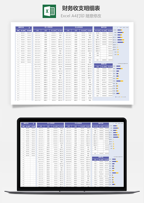财务收支明细表
