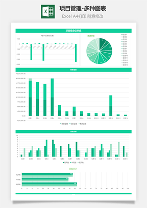 项目管理-多种图表