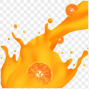 高清水嫩橙子横切图