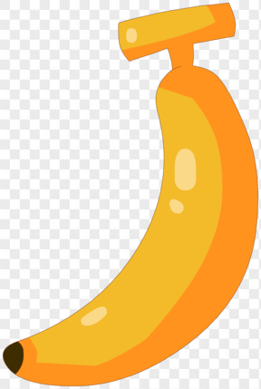 黄色卡通水果香蕉