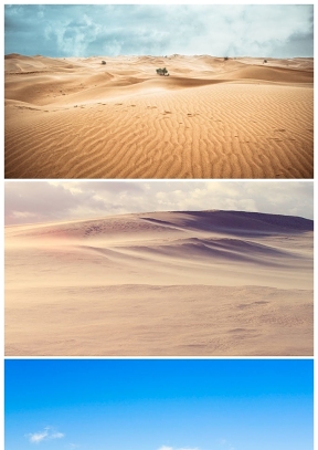 26张高清沙漠PPT背景图片