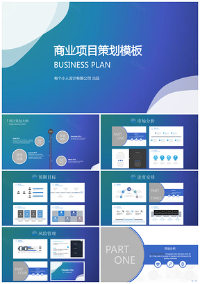 商业项目计划模板【有参考大纲结构】