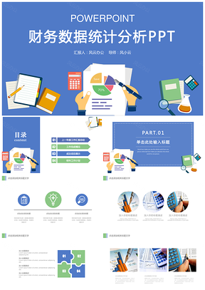 财务报表数据统计分析PPT