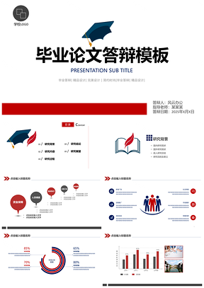 2025白色大学生开题报告PPT毕业论文答辩PPT模板