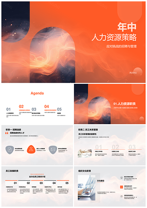 年中人力资源策略招聘管理员工发展远程人才供需高层支持