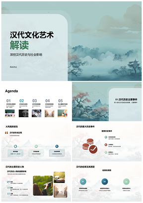 汉代文化艺术与人物影响PPT课件