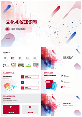 传统文化礼仪知识竞赛PPT课件