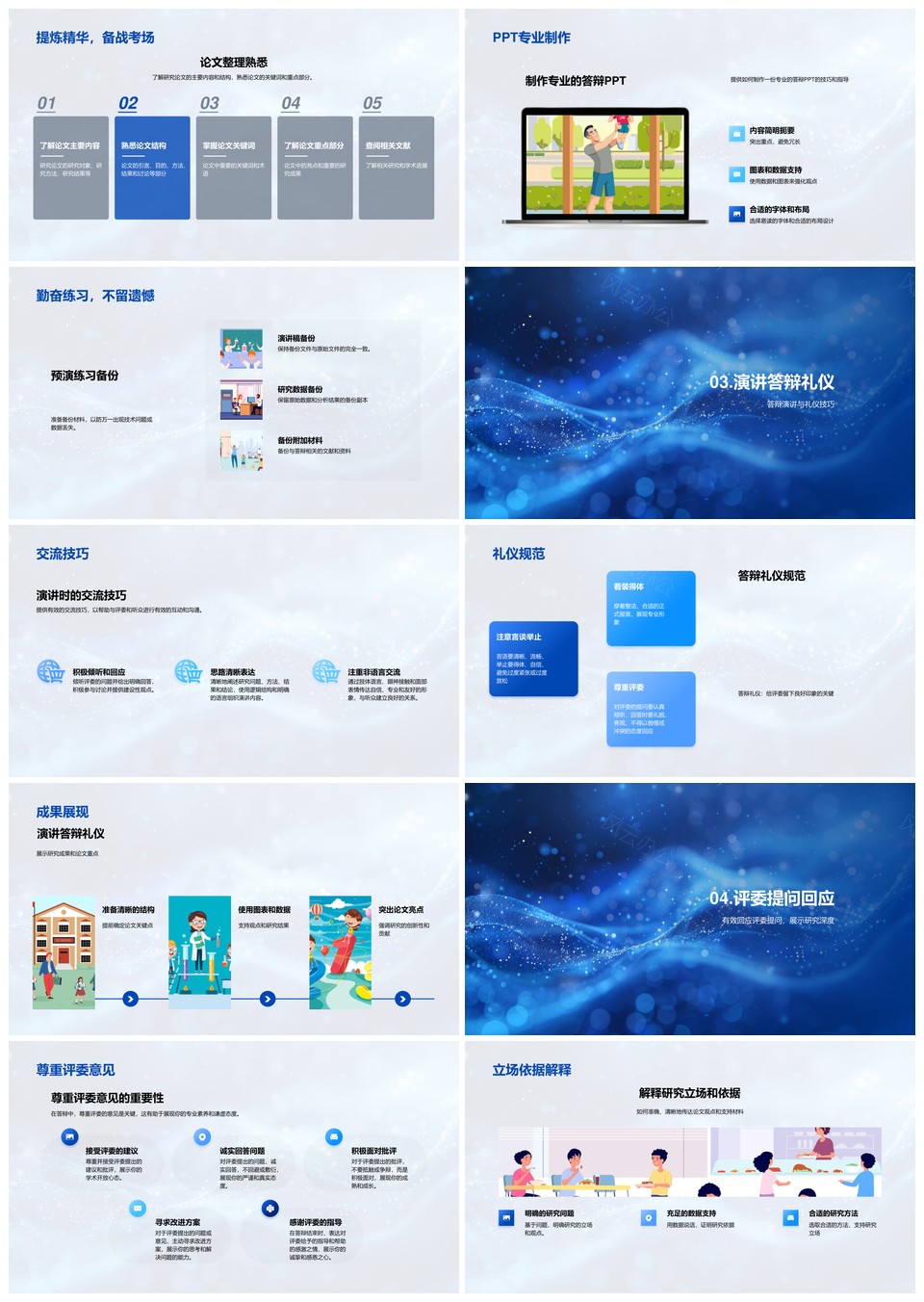 2026硕士答辩准备PPT制作与应对技巧