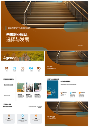 高中生职业规划选择发展路径就业指导PPT模板
