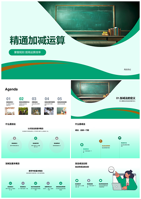 小学数学符号加减运算规则教学课件