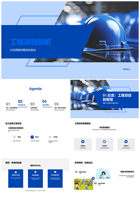 工程项目管理经典案例创新复杂性剖析PPT模板