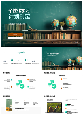 个性化学习计划与时间管理PPT课件