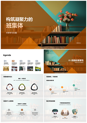 班级活动凝聚团队精神PPT课件