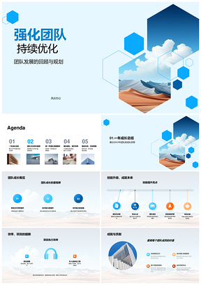 2026团队强化发展回顾规划技能提升优化PPT模板